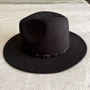 Stylish Black Fedora Hat